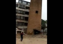 AMATÖR KAMERA - Su Kulesi İşçilerin Üzerine Çöktü