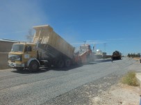 AKTOPRAK - Büyükşehir, Harran Kırsalında Asfalt Serimine Başladı