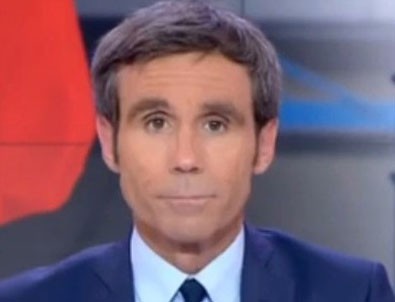 Macron'a soru soran gazeteci kovuldu