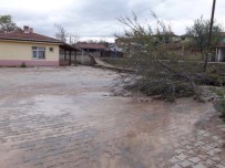 Ankara'da Şiddetli Yağmur Hayatı Olumsuz Etkiledi Haberi