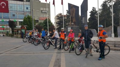 Develi'de Bisiklet Turu İle Tarihi Mekanları Gezdiler