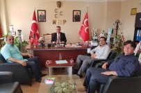 NİHAT ZEYBEKÇİ - Didim Ticaret Odası'ndan MHP İl Başkanı İlter'e Ziyaret