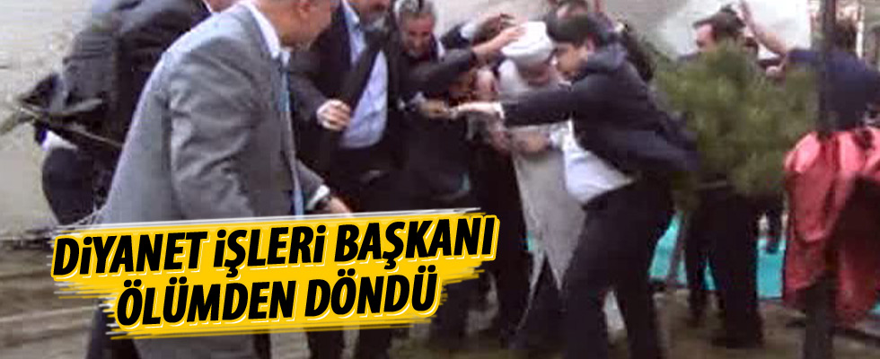 Diyanet İşleri Başkanı Görmez ölümden döndü