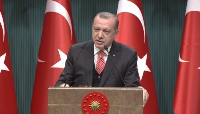 Erdoğan'dan FETÖ İle Mücadelede Kararlılık Mesajı