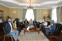 ERZURUM VALISI - Erzurum Gençlik Platformu'ndan Vali Azizoğlu'na Ziyaret