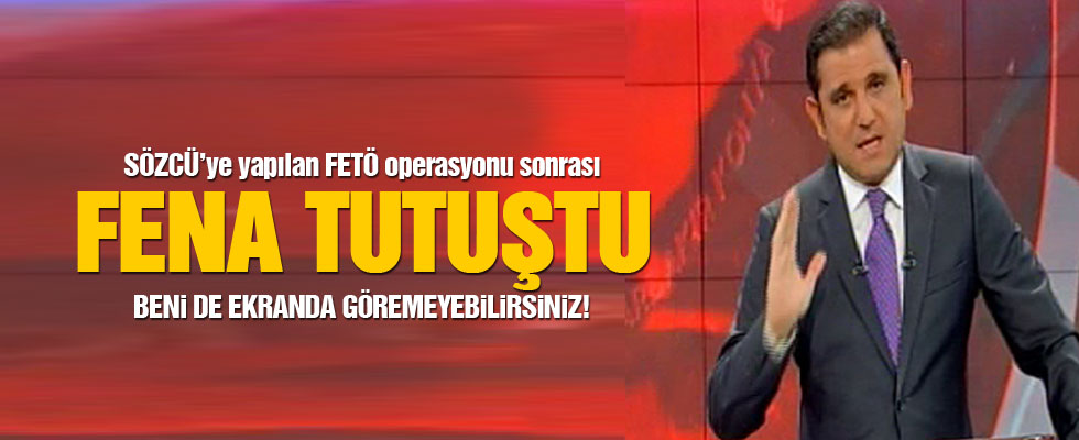Fatih Portakal fena tutuştu
