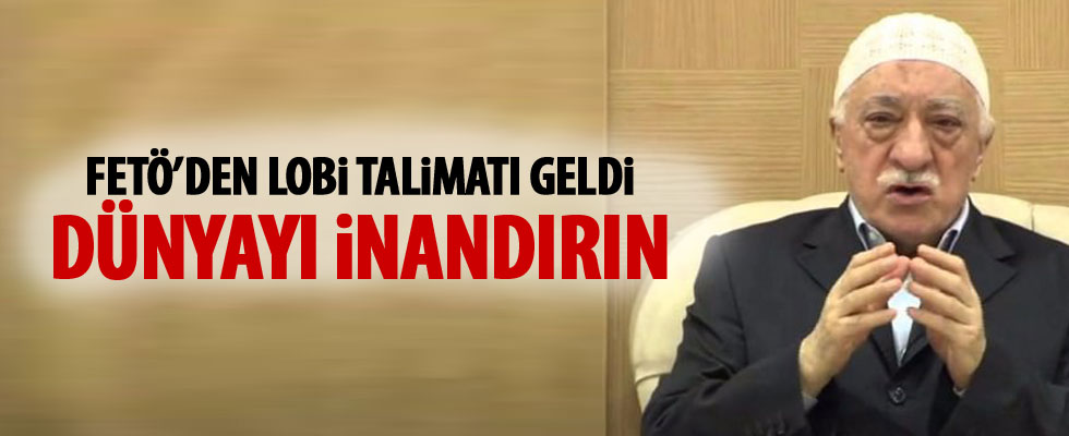 FETÖ'den hain talimat