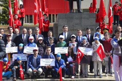 Gümüşhane'de 19 Mayıs Atatürk'ü Anma, Gençlik Ve Spor Bayramı Kutlandı