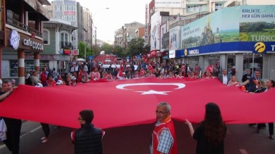 Tekirdağ'da Dev 19 Mayıs Yürüyüşü