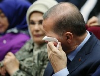 PARTİLİ CUMHURBAŞKANI - Cumhurbaşkanı Erdoğan'ın gözyaşları