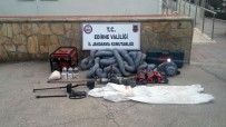 GAZ MASKESİ - Mağarada Kaçak Kazıya Jandarma Engeli