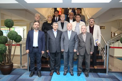 Türkiye Yazarlar Birliği'nden Başkan Sekmen'e Ziyaret