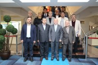 ERZURUMLU EMRAH - Türkiye Yazarlar Birliği'nden Başkan Sekmen'e Ziyaret