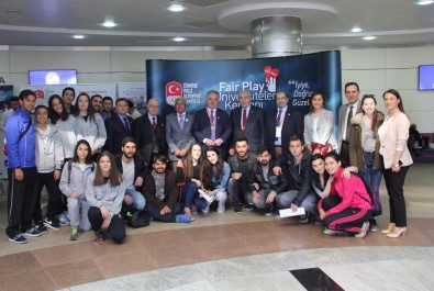 Üniversiteler Fair-Play Kervanı'nın 36. Durağı Erzincan Üniversitesi