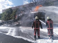 Ankara Adliyesi Önünde Doğalgaz Patlaması