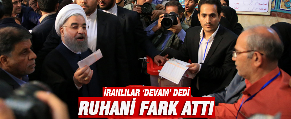 İran'da seçimin galibi Hasan Ruhani