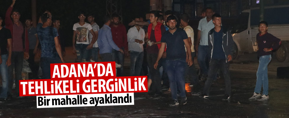 Adana'daki gösteriye TOMA'lı müdahale