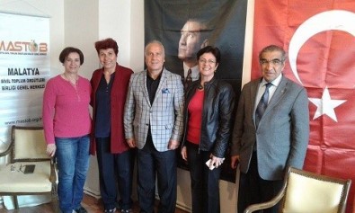 Ankara Elazığlılar Derneği'nden MASTÖB'e Tebrik Ziyareti