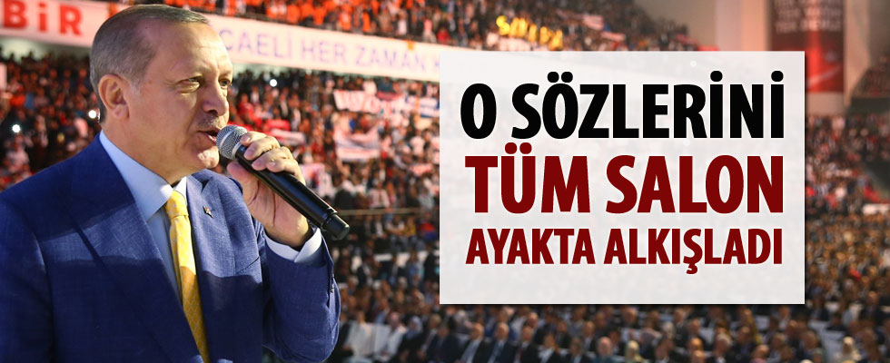 Cumhurbaşkanı Erdoğan AK Parti kongresinde konuştu