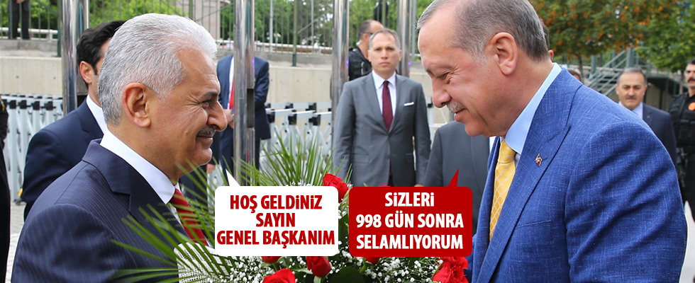 Cumhurbaşkanı Erdoğan: 998 gün sonra yine beraberiz