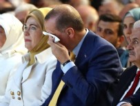 ANKARA ARENA - Cumhurbaşkanı Erdoğan gözyaşlarına boğuldu