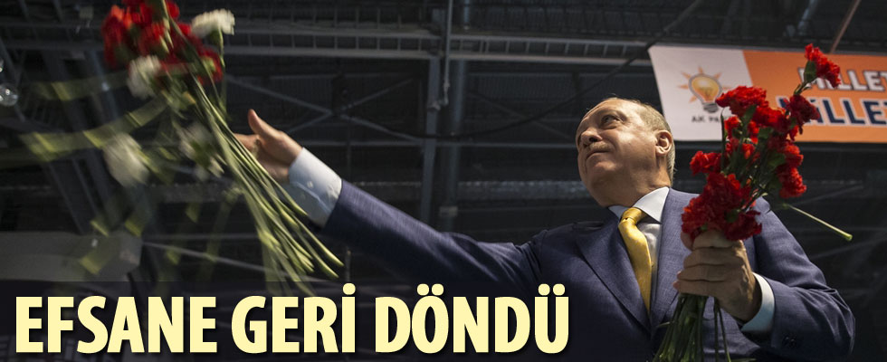 Recep Tayyip Erdoğan yeniden AK Parti'nin Genel Başkanı