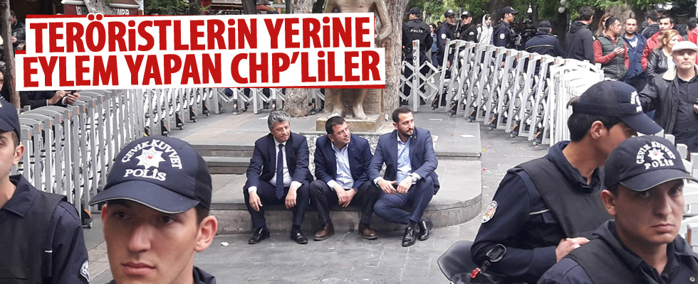 Ankara'da 'KHK' arbedesi: 10 gözaltı