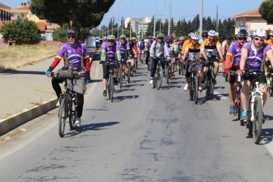 Burhaniye'de Bisiklet Festivali Sona Erdi