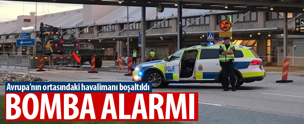 İsveç'te bomba alarmı