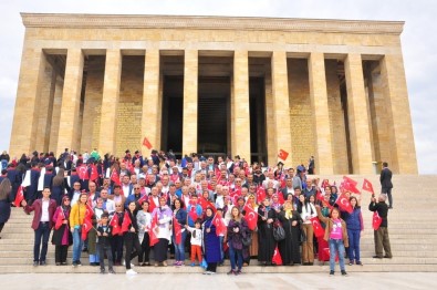 Manavgatlı Muhtarlar Ve Aileleri Anıtkabir'de
