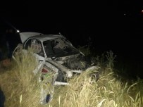 Otomobil Şarampole Yuvarlandı Açıklaması 1 Ölü 3 Yaralı