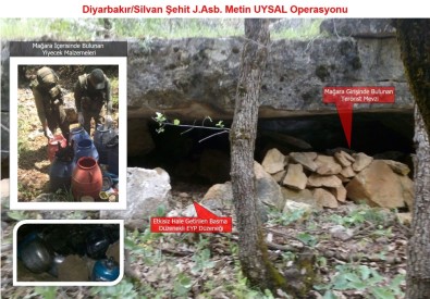PKK'nın 3 Odalı Mağarası Ele Geçirildi