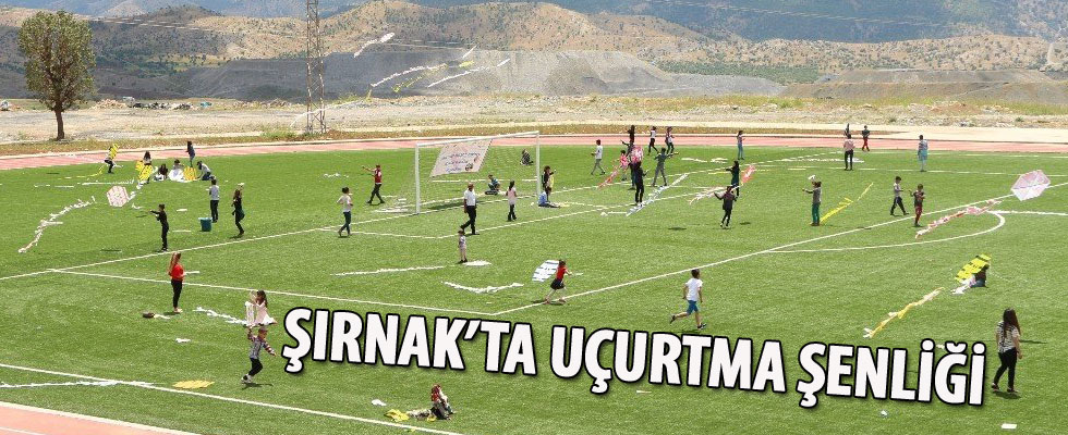 Şırnak'ta uçurtma şenliği düzenlendi