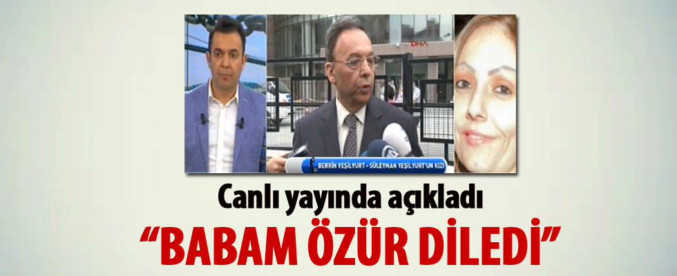 Süleyman Yeşilyurt özür dilemiş