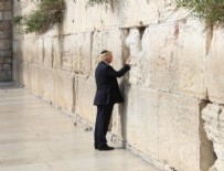 AĞLAMA DUVARı - Trump Kudüs'teki kutsal mekanları gezdi