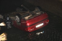 Adana'da Otomobil Sulama Kanalına Uçtu Açıklaması 1 Ölü 1 Yaralı