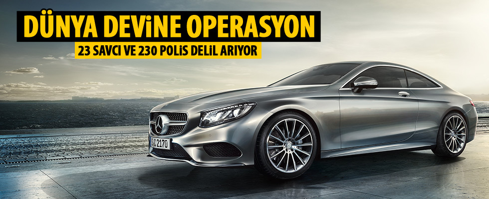 Mercedes Benz'in 11 tesisinde arama yapılıyor