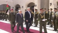 MAHMUD ABBAS - Trump İle Mahmud Abbas Bir Araya Geldi