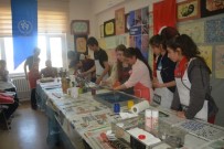 EBRU SANATı - Üniversite Öğrencilerinden Ortaokul  Öğrencilerine 'Kendini Keşfet' Projesi