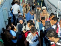 Çeşme'de 58 Sığınmacı Yakalandı