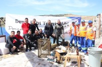 Deniz Dibi Temizliği Bardakçı'da Devam Etti