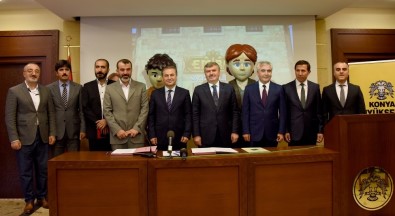 Konya Büyükşehir Belediyesi,'Emiray' Çizgi Dizisi İçin TRT İle Protokol İmzalandı