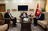 BEKIR KASAP - MHP İl Başkanı Bekir Kasap, Vali İsmail Ustaoğlu'nu Ziyaret Etti