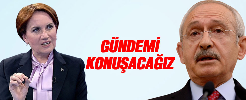 Kılıçdaroğlu ile Akşener arasında 2019 görüşmesi