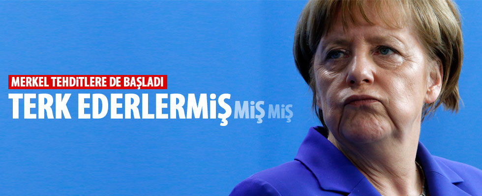 Merkel'den İncirlik resti!