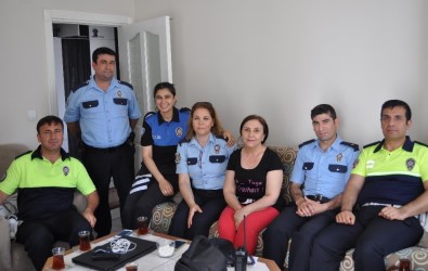 Mersin Emniyet Müdürlüğü, Şehit Ailelerini Yalnız Bırakmıyor