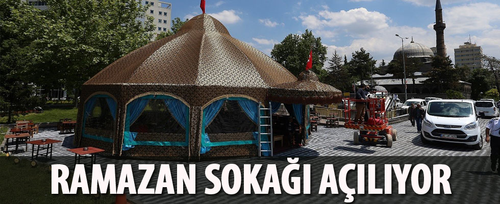 Ramazan Sokağı açılıyor