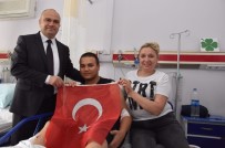 GIDA ZEHİRLENMESİ - AK Parti'li Mersinli Hastanedeki Askerleri Ziyaret Etti