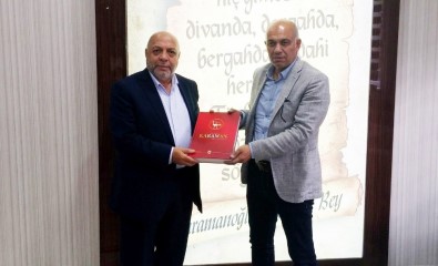 HAK-İŞ Genel Başkanı Arslan, Başkan Çalışkan'ı Ziyaret Etti