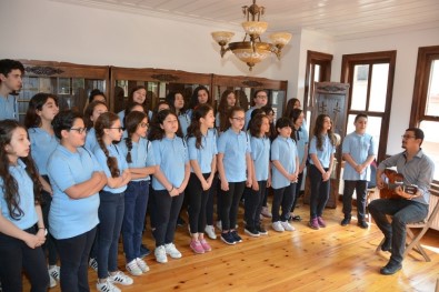 Özel Meriç Ortaokulu Süleymanpaşa Belediyesi Müzik Teknolojileri Müzesi'ni Gezdi